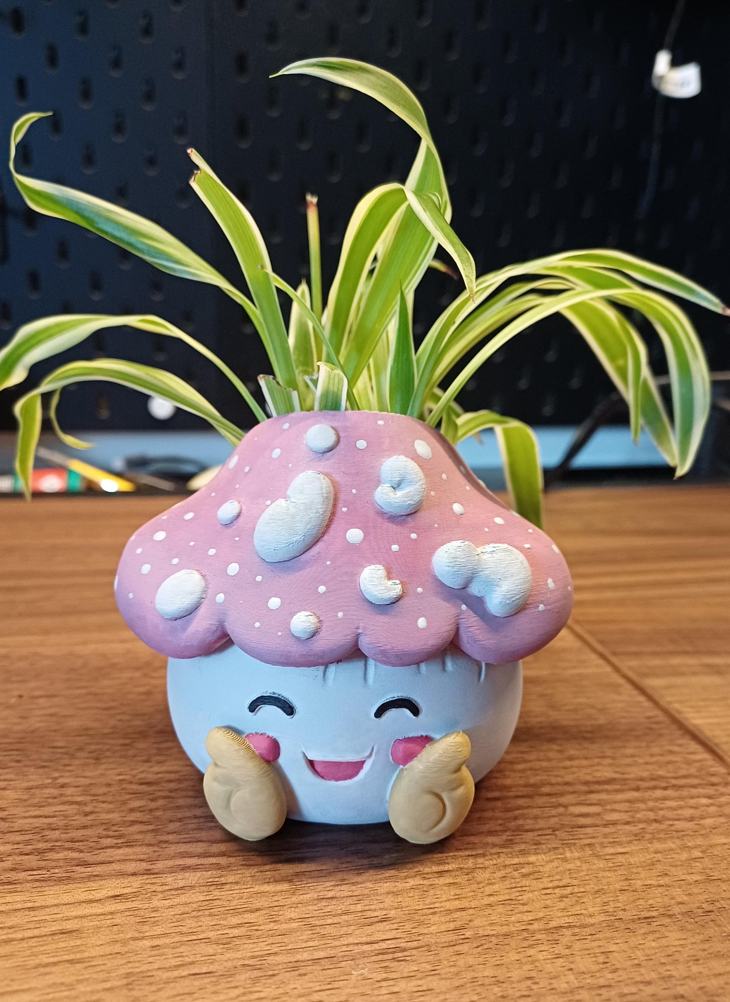 Cute mushroom planter