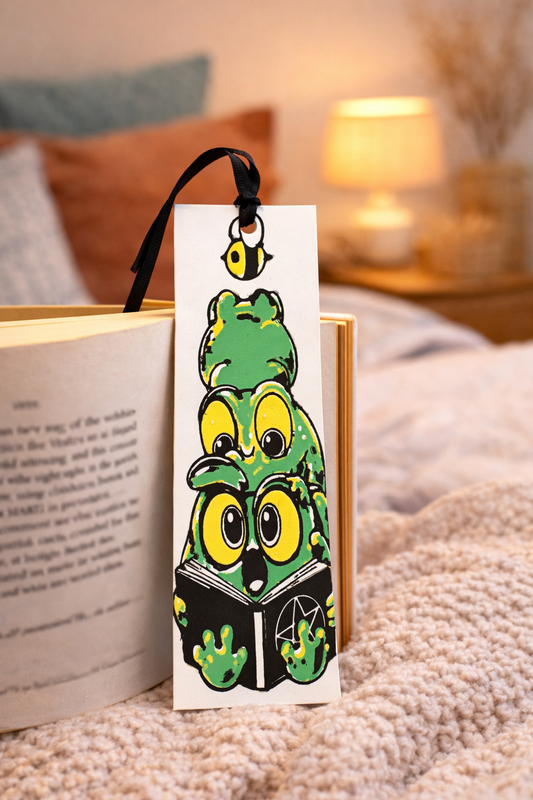 Frog bookmark