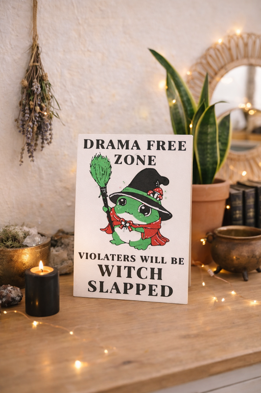 Frog wall art