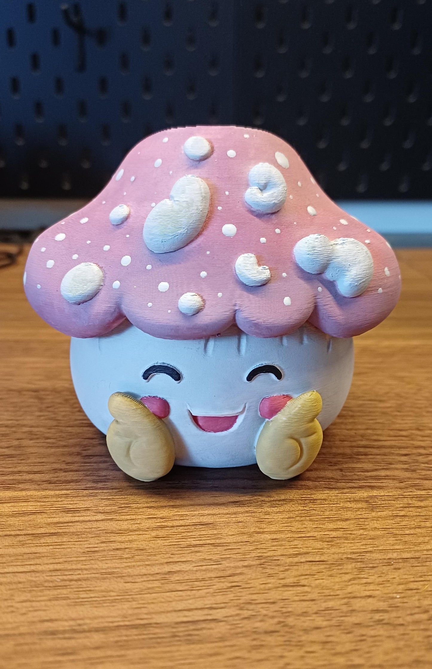 Cute mushroom planter