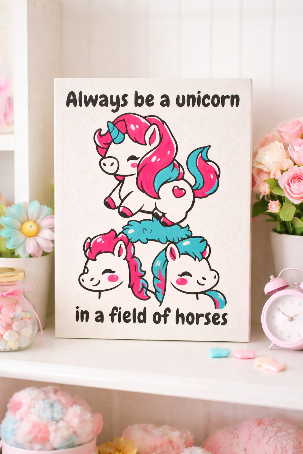 Unicorn wall art