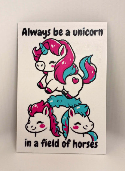 Unicorn wall art